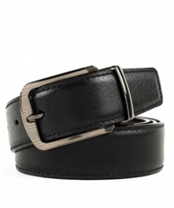 Winsome Deal Black Leather Formal Belt For Men`s