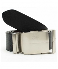 Winsome Deal Black Leather Formal Belt For Men`s