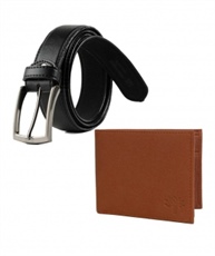 Winsome Mens Multi Money Saver Combo of Belt and wallet