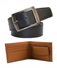 Winsome Multi Colur Money Saver Combo of Belt and wallet