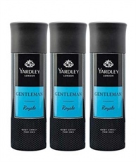 Yardley London Gentleman Royale Deo For Men, 220ml (Pack of 3)