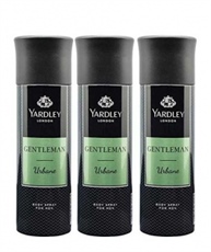 Yardley London Gentleman Urbane Deo For Men, 220ml (Pack of 3)