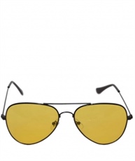 YELLOW AVIATOR SUNGLASSES