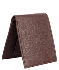 ZORO Men`s Brown PU Artificial Leather Wallet