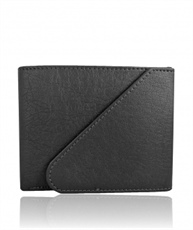 ZORO Men`s Wallet, Simple Purse, Gents Wallet, Gents Purse for Men Black Colour 11K