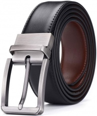 ZORO Reversible PU belt for men stylish, formal black and brown belt, gift for gents, gents belt, mens belt RSTX-01